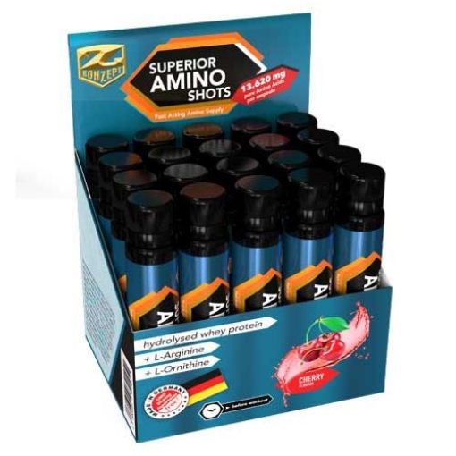 Imagen de SUPERIOR AMINO SHOTS - 20X25ML KZ