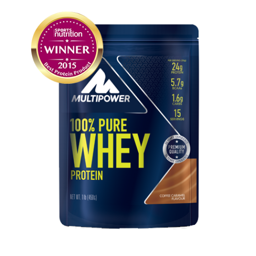 Imagen de 100% Pure Whey Protein - 450g - Café Caramelo MPower