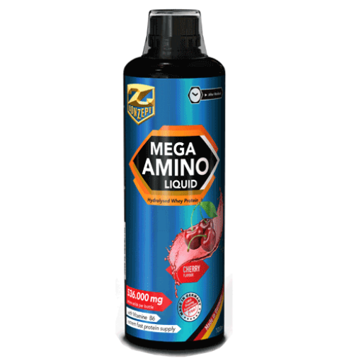 Imagen de MEGA AMINO LIQUID CEREZA 500ML Z-KONZEPT