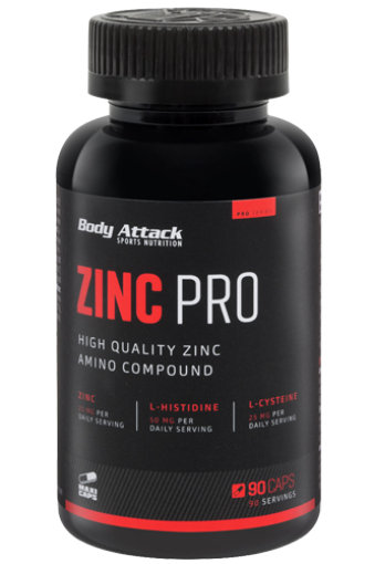 Imagen de Zinc Pro (90 Cápsulas) Body Attack