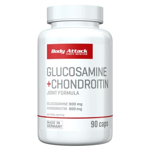 Imagen de Glucosamina y Condroitina 90 Cápsulas - Body Attack