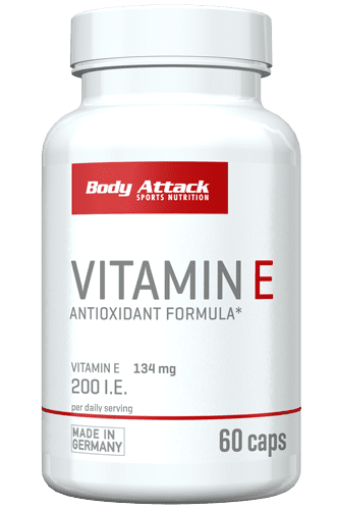 Imagen de Vitamina E 60 Cápsulas Body Attack