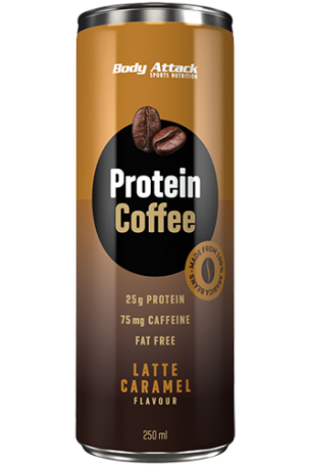 Imagen de Café de proteínas - 250 ml Caramel-Latte BodyAttack