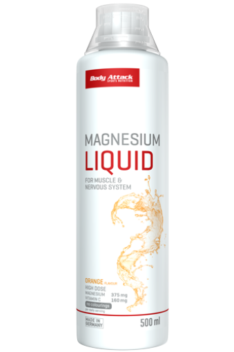 Imagen de Magnesio líquido + Vitamina C 500 ml Body Attack