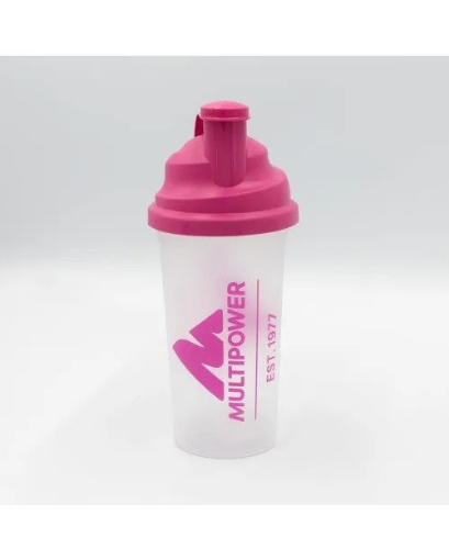 Imagen de Shaker rosa de 700 ml - Multipower