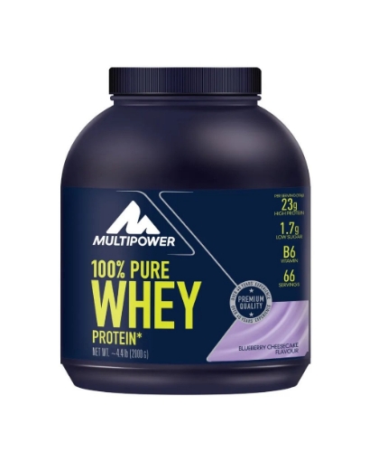 Imagen de 100% Pure Protein Whey - 2000g Tarta de Queso con Arándanos MPower