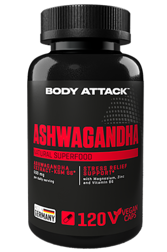 Imagen de Ashwagandha 120 Cápsulas - Body Attack