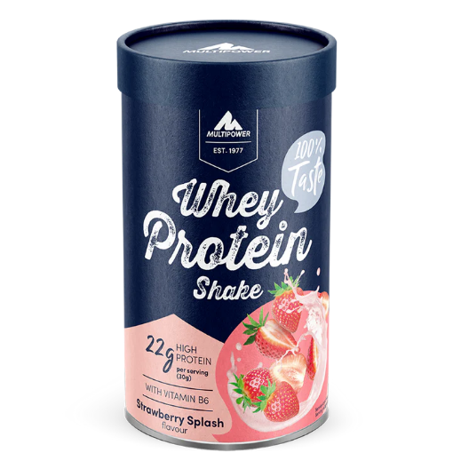 Imagen de Whey Protein Shake 420g - Fresas Multipower