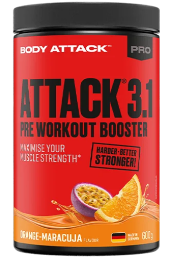 Imagen de PRE ATTACK 600G - Manzana Verde BODY ATTACK