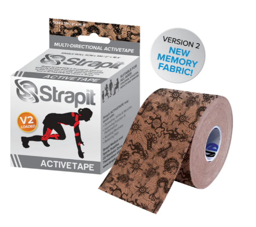 Imagen de DYNAMIC ACTIVETAPE 5CM x 5M  - BEIGE/NEGRO