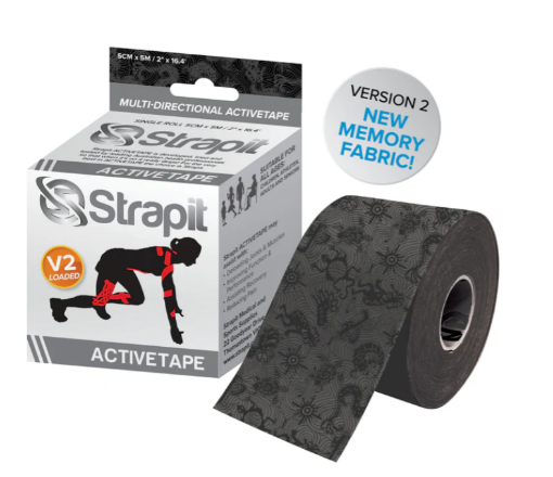 Imagen de DYNAMIC ACTIVETAPE 5CM x 5M  - NEGRO/NEGRO