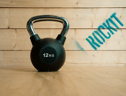 Imagen de Kettlebell negro 12 kg