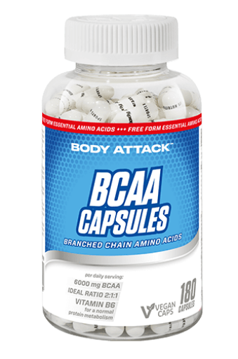 Imagen de BCAA 180 Cápsulas - Body Attack