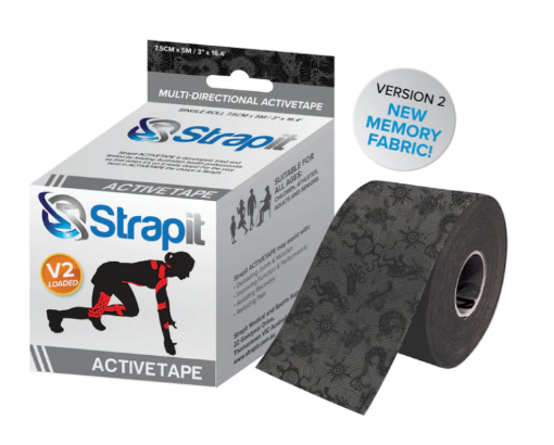 Imagen de DYNAMIC ACTIVETAPE 7,5CM x 5M  - NEGRO