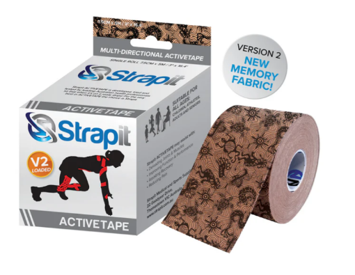 Imagen de DYNAMIC ACTIVETAPE 7,5CM x 5M - BEIGE/NEGRO