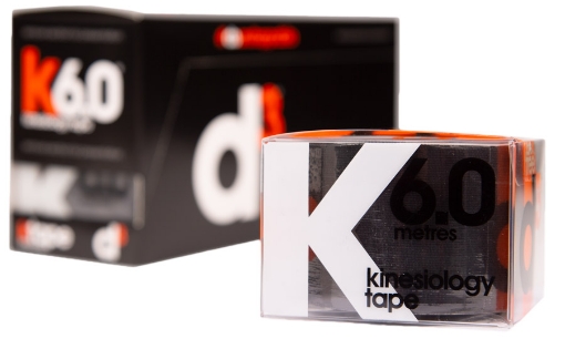 Imagen de K6.0 Cinta Kinesiológica Negra 5cm x 6m - d3Tape